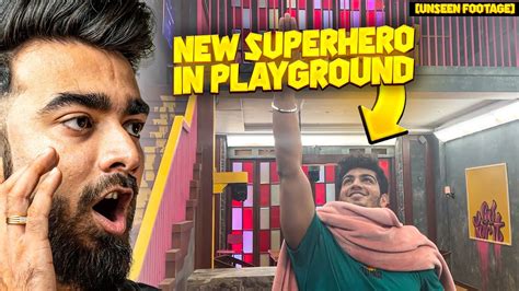New Superhero In Playground Playgroundglobal Unseen Footage Eupho