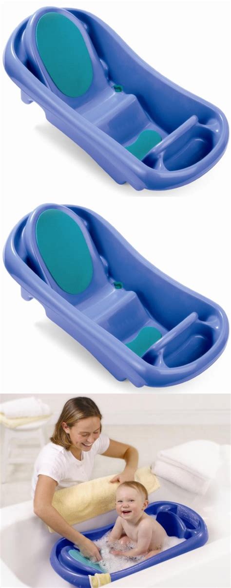Toddlers are supported on my baby is just recently too big for the sling, and he loves to be in this tub. The First Years Sure Comfort Newborn to Toddler Tub ...