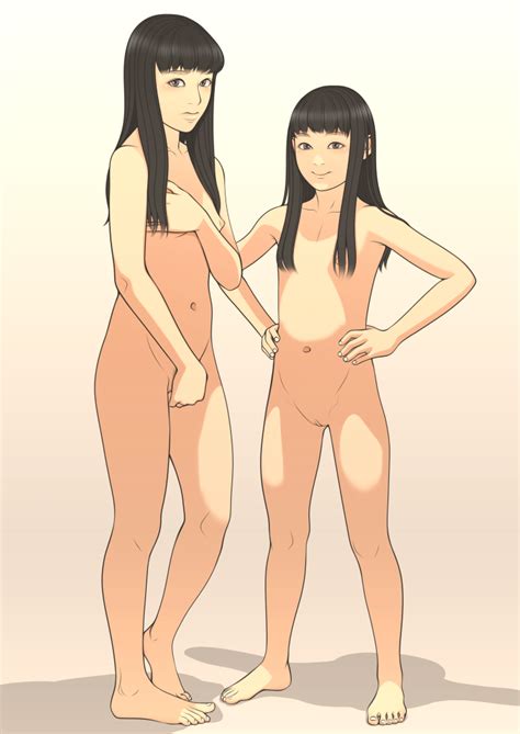 Shinchou Ni Kansuru Kousatsu Girls Age Difference Black Hair