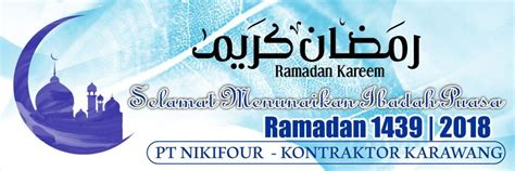 Selamat Menyambut Bulan Puasa Ramadhan 1439h 2018 Bulan