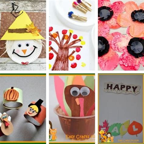 November Crafts For Kids Easy Crafts For Kids