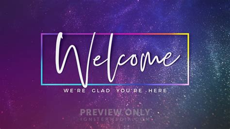 Shimmer Welcome Title Graphics Life Scribe Media