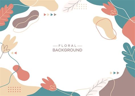 Premium Vector Hand Drawn Abstract Background