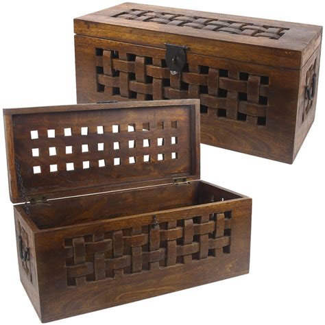 Brigadier Trunk Large Decorative Storage Boxes And Trunks American Box