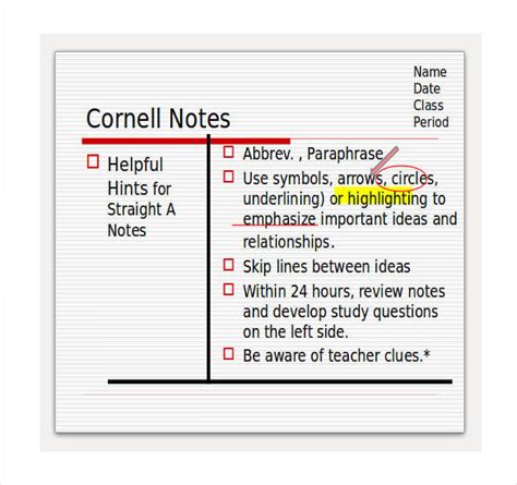Cornell Powerpoint Template