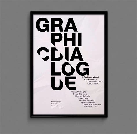 Example Of Typography Poster Design