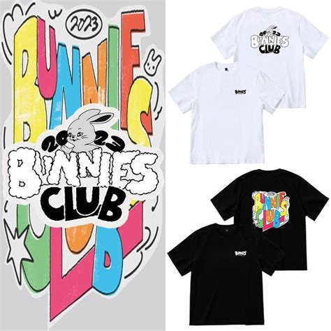 New Jeans Bunnies Club Shirt Newjeans Bunny Logo Shirt Music Lover