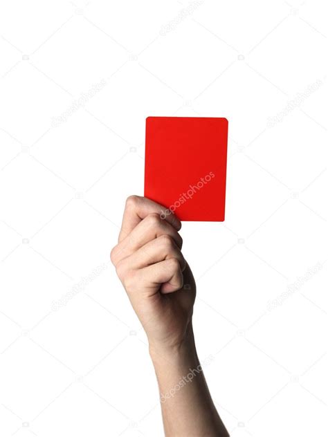 Red Card Stock Photo By ©gemenacom 9533697