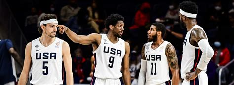Usa Announces 12 Man Roster For July Qualifying Games Fiba Basketball