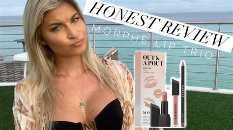 Honest Review Of The Morphe Out A Pout Lip Trio Nude Pink Youtube