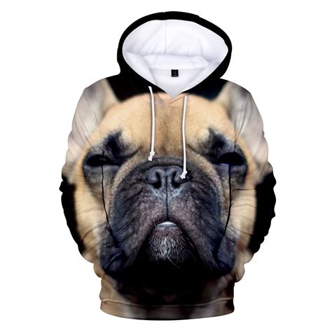 Fan page for frenchie enthusiasts who own, love, want, or admire frenchies. 3D Printed French Bulldog Hoodies