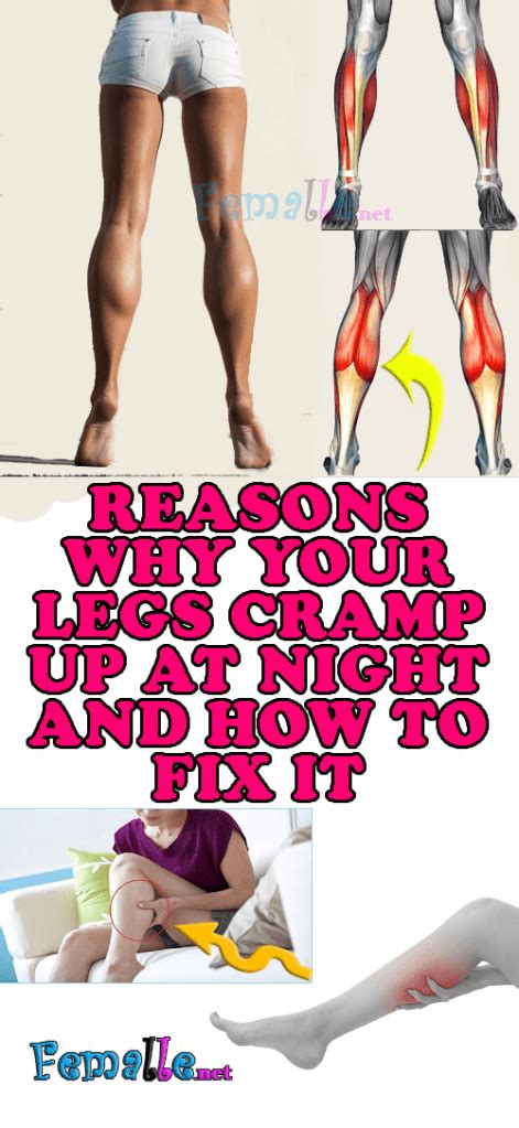 Reasons Why Your Legs Cramp Up At Night And How To Fix It Leg Cramp Leg Cramps Restless Leg