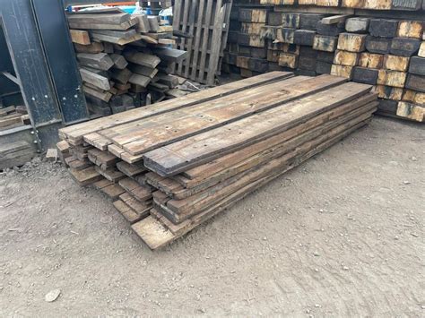 250mm X 40mm X 26m Reclaimed Oak Planks