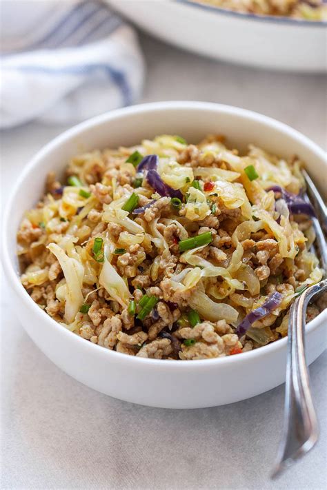 Check spelling or type a new query. Egg Roll Bowls with Chicken and Cabbage | Eggroll in a ...