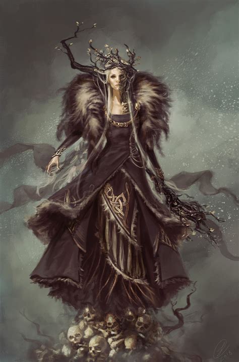 Queen Of Hel Norse Goddess Hel Goddess Norse Mythology