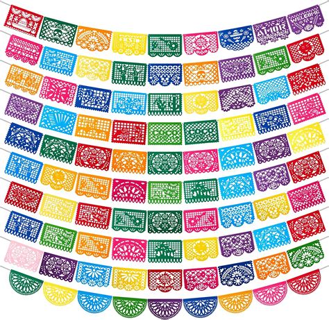 10 Pack Mexican Party Bannersfelt Banners Fiesta Party
