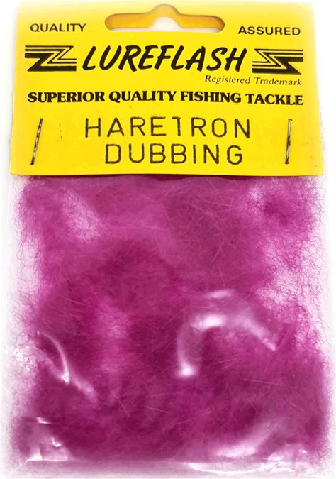 Very Soft Lureflash Haretron Dubbing For Reusable Glasgow Angling