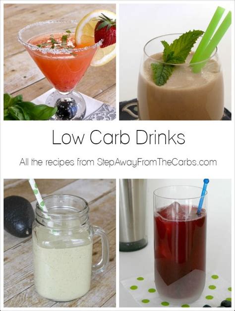Low Carb Drinks The Full Collection From Step Away From The Carbs