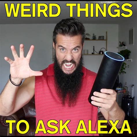 Maxnosleeves Funny Things To Ask Alexa