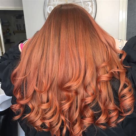 Formulas For The Prettiest Copper Hair Wella Professionals Hair Color Formulas Peach Hair