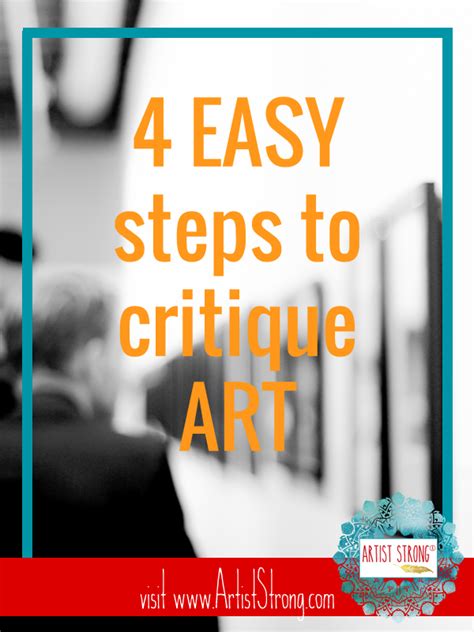 Discussing Art A Beginners Guide Artist Strong