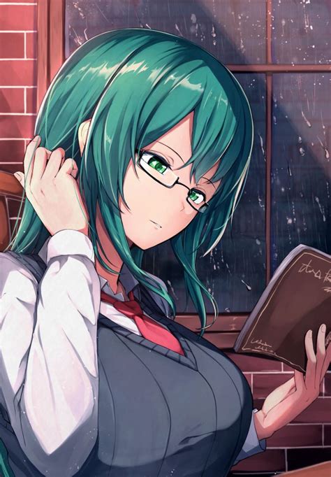 Pin By Wa Rarcher On Glasses R Kuwaii Girls With Glasses Anime