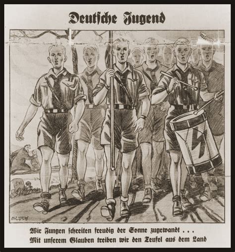 Cartoon On The Front Page Of The Nazi Publication Der Stuermer