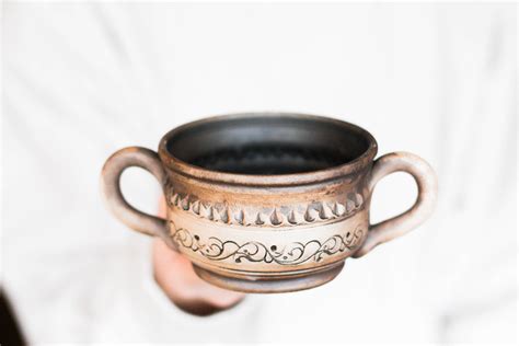 Two Handle Soup Mug Pottery Mug Ceramic Mug Soup Bowl Ice Etsy