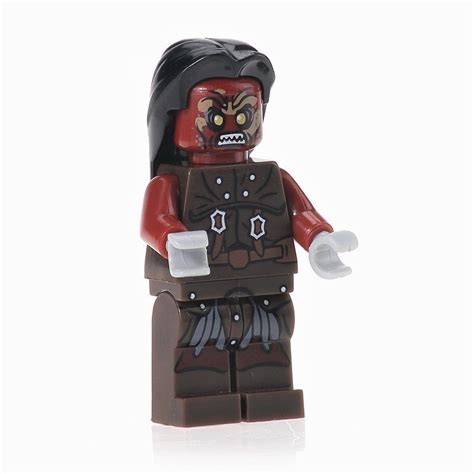 Minifigure Lead Uruk Hai Orc From Lord Of The Rings Hobbit Building