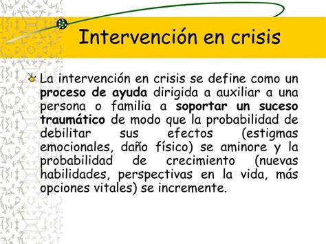 Ppt Intervención En Crisis Powerpoint Presentation Free Download