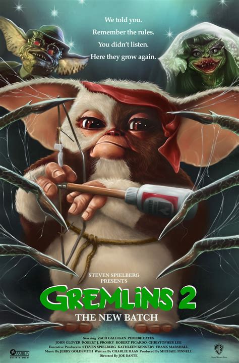 Gremlins 2 The New Batch Nickchargeart Posterspy