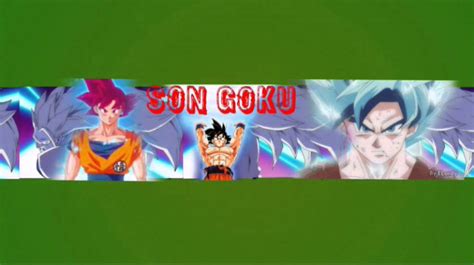 It will fit perfectly and customers will think spend less time making youtube banners and more time recording videos, creating content, and growing. Banner Para Son Goku - YouTube