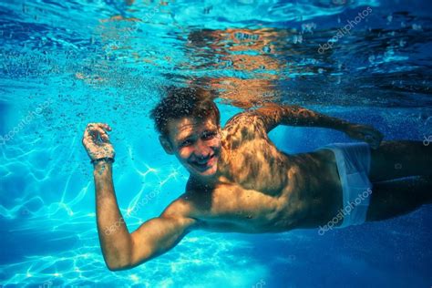 Sexy Guy Diving In Pool Underwater Stock Photo By Contact Alexhreniuc