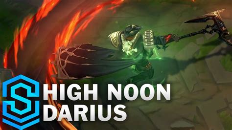 High Noon Darius Skin Spotlight League Of Legends Youtube