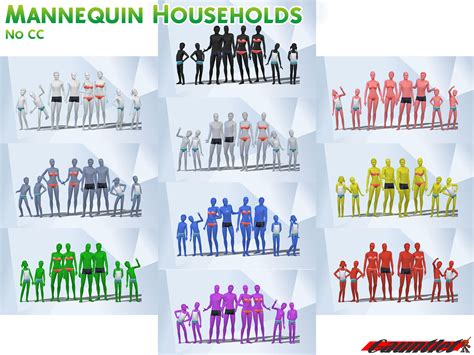 Install Mannequin Sims The Sims 4 Mods Curseforge