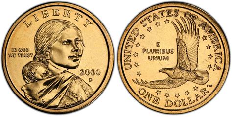2000 D Sac1 Pl Regular Strike Sacagawea Dollar Pcgs Coinfacts