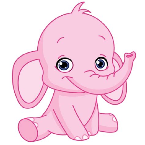 Download High Quality Baby Elephant Clipart Pink Transparent Png Images