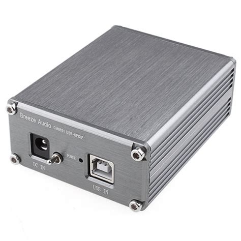 Cm6631a Hi Fi Usb To Coaxial Optical Spdif Convertor For Dac 192khz24bit Free Shipping