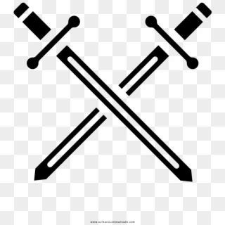 Espadas Cruzadas Png Crossed Swords Png Logo Transparent Png