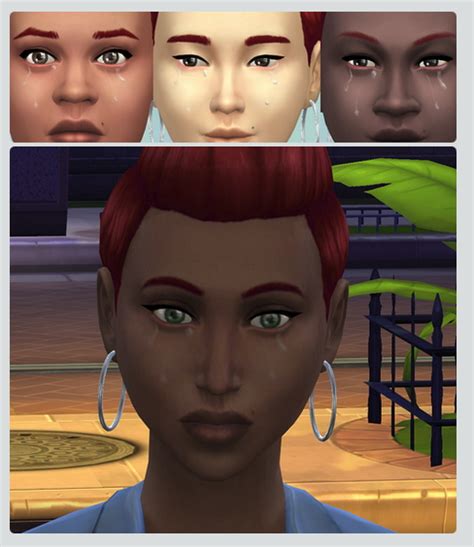 Tears Sims 4 Facepaint