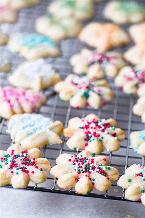 Cardamom Spritz Cookies ~ These Easy Scandinavian Christmas Cookies Are