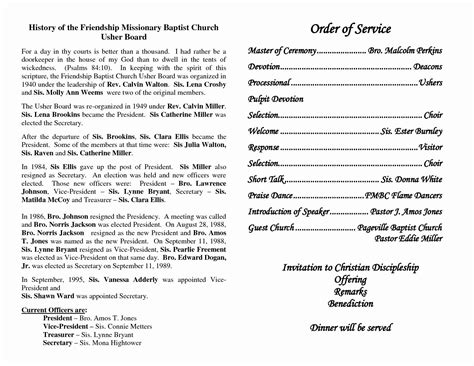 Church Choir Anniversary Program Template Templates Mjgxmzk Resume
