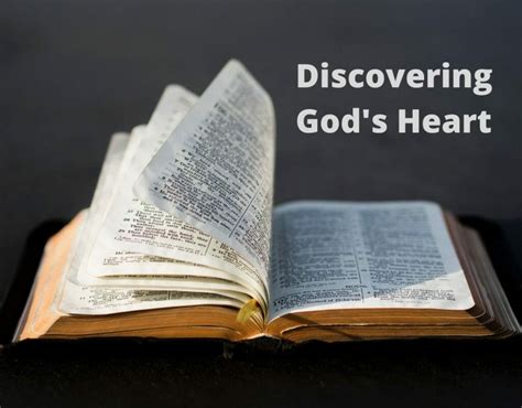 Understanding The Bible Discovering Gods Heart