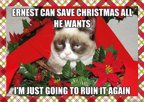 Quickmeme The Funniest Page On The Internet Grumpy Cat Christmas
