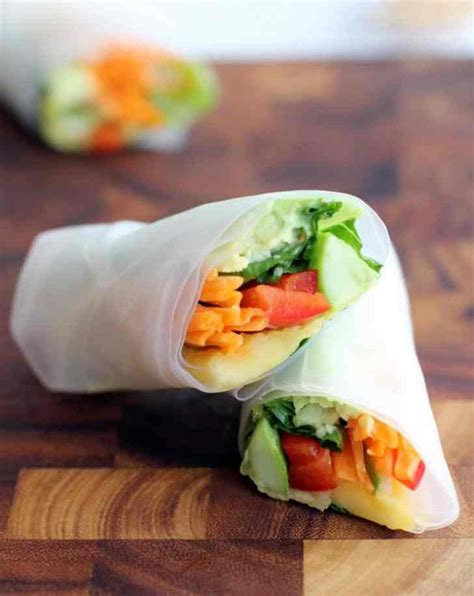 Made with rice paper for a satisfying crunch, they're especially tasty paired with a spicy vietnamese homemade dipping sauce. Vietnamese Summer Rolls with Hoisin Peanut Dipping Sauce