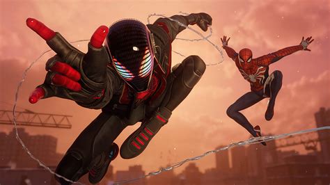 Spider Man Peter Parker And Miles Morales Wallpaper Peter Parker