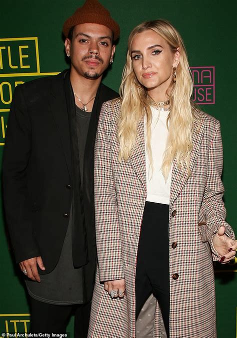 Ashlee Simpson And Husband Evan Ross Have Date Night At Little Shop Of Horrors Opening In