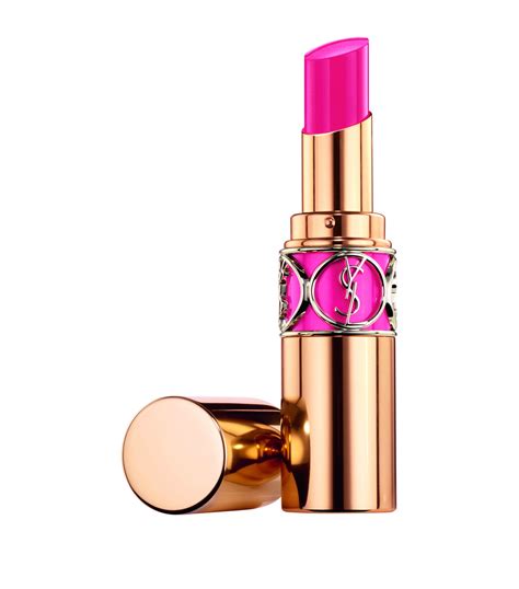 YSL pink Rouge Volupté Shine Lipstick Harrods UK