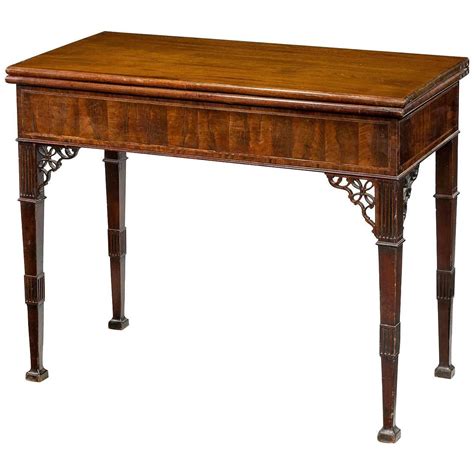 Chippendale Period Mahogany Tea Table Reproduction Furniture Chinese