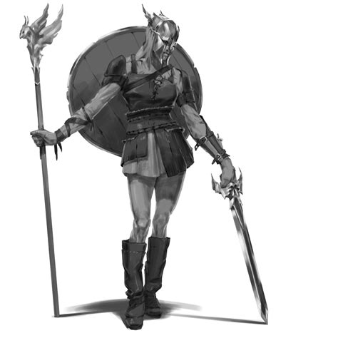 Artstation Valkyrie Roman Cherepov Zelda Characters Valkyrie